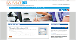 Desktop Screenshot of formazione-assicurativa.it